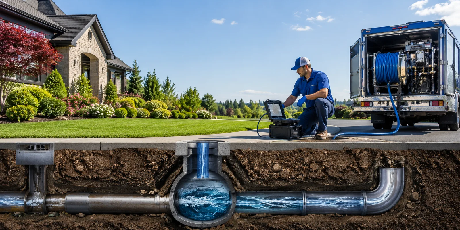 Drainage restoration information for New Site, MS
